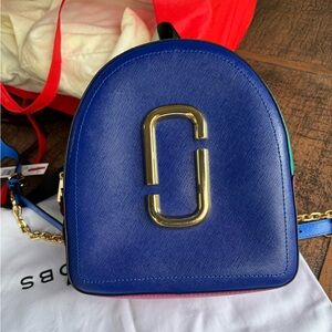 Small backpack Blue/Green Multi color